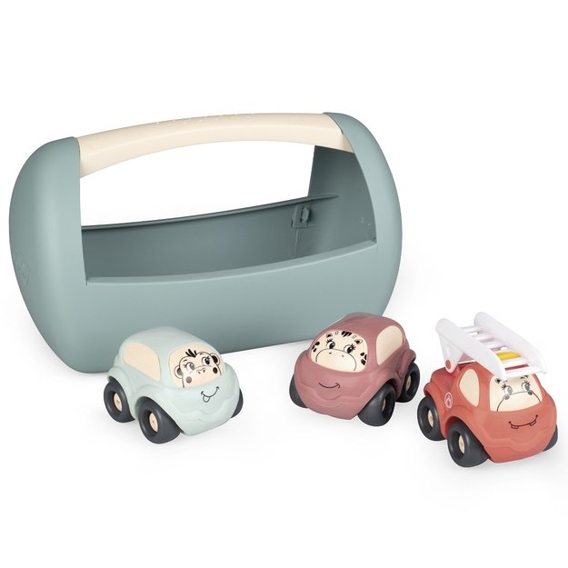 SMOBY Little dėžutė su automobiliais „Vroom Planet“