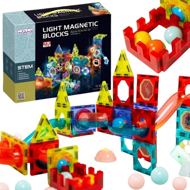 WOOPIE magnetinės kaladėlės