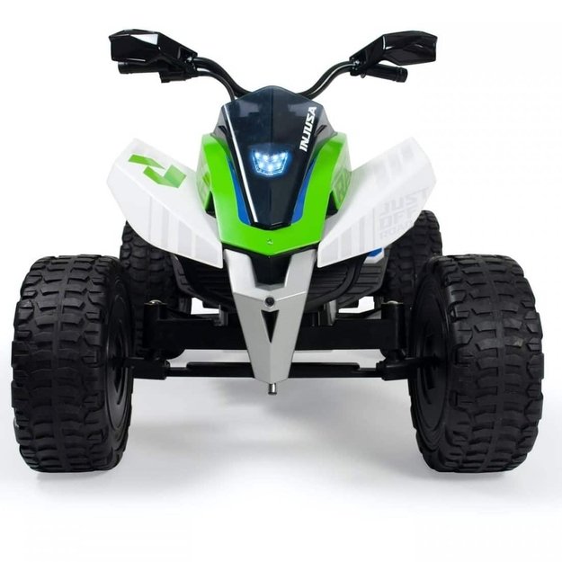 INJUSA didelis elektrinis keturratis „Rage 24V“ – vaikams nuo 6 m., iki 50 kg