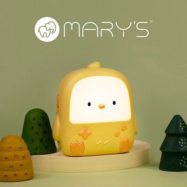 Mary’s LED naktinė lempa „Viščiukas“ – geltona