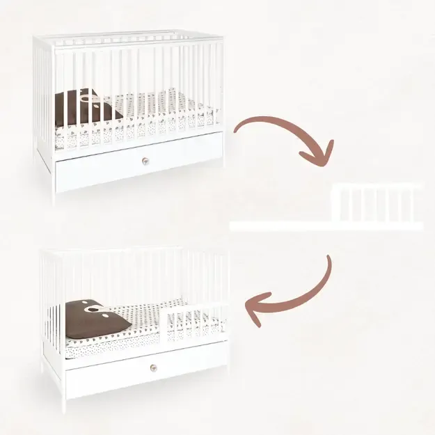 Vaikiška lovytė 120×60 DODO 2in1 7