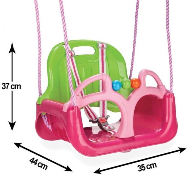 WOOPIE Sūpynės 3in1 Rožinė 3