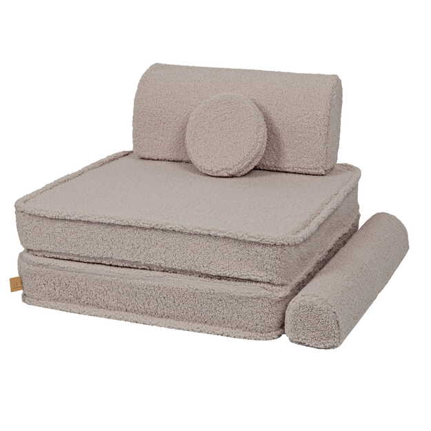 Vaikiška Modulinė Sofa - Šviesiai pilka