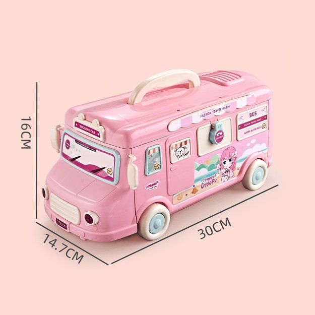WOOPIE – 2 viename kemperis XXL lėlių namas 2