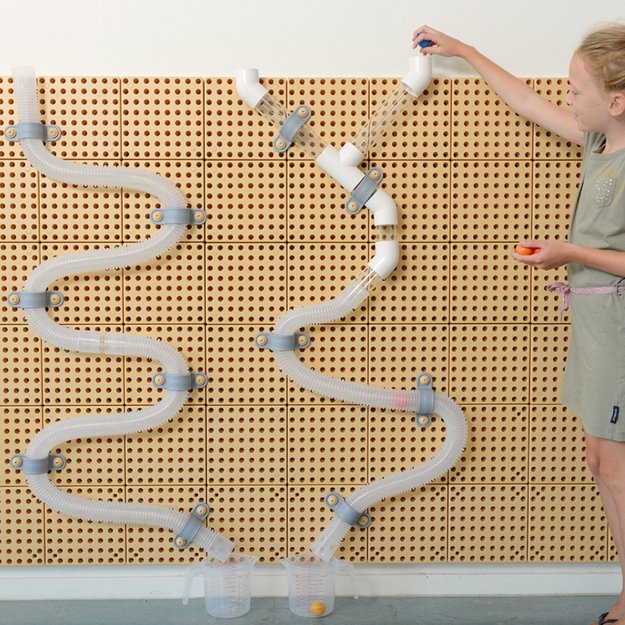 MASTERKIDZ Vamzdelių sistema STEM sienelei, 80 dalių 1