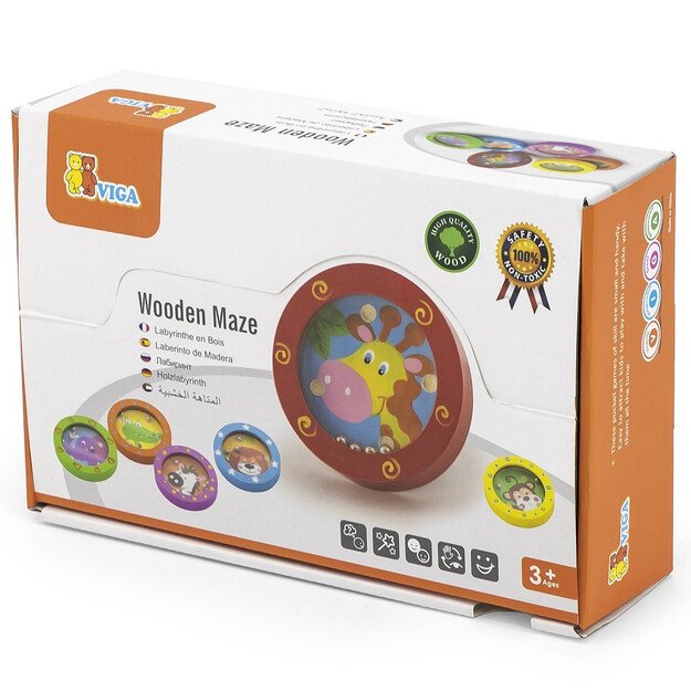 VIGA medinis gyvūnėlių labirintas, 1 vnt. 4