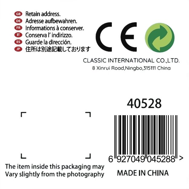 CLASSIC WORLD Lietaus barkutis – mėlynas