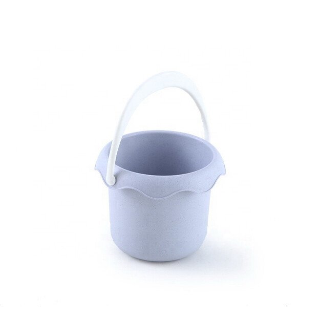 WOOPIE GREEN smėlio rinkinys su vandens malūnėliu kibirėlyje, 9 dalių – biologiškai skaidus, ekologiškas plastikas 11