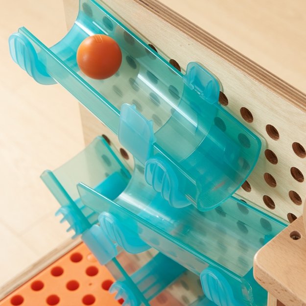 MASTERKIDZ Medinis Montessori dirbtuvės rinkinys „STEM“ su įrankiais ir priedais 2