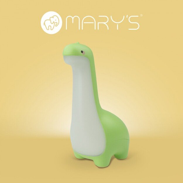 Mary’s LED naktinė lempa „Dinozauras“ – žalia