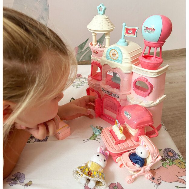 WOOPIE – triušiukų vila, lėlių namas 10