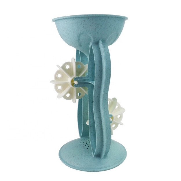 WOOPIE GREEN smėlio žaidimų rinkinys su malūnėliu ir laistytuvu, 10 dalių – biologiškai suyrantis, ekologiškas 9