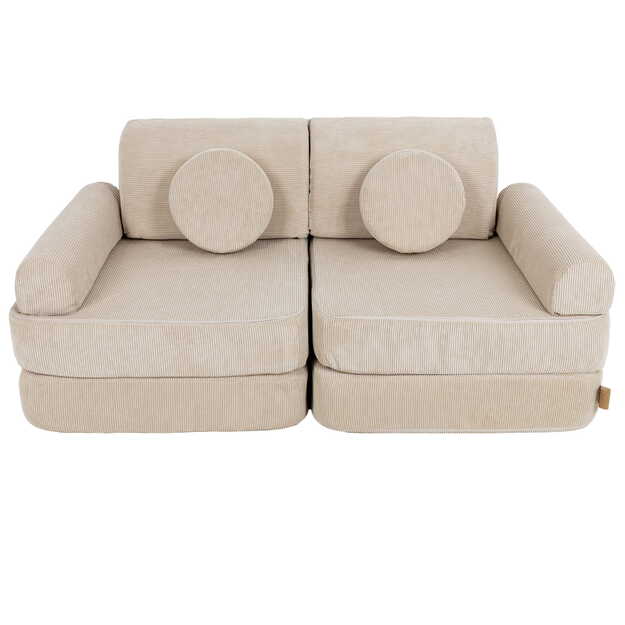 Vaikiška Modulinė Sofa Pocket plus slimcord - ekru