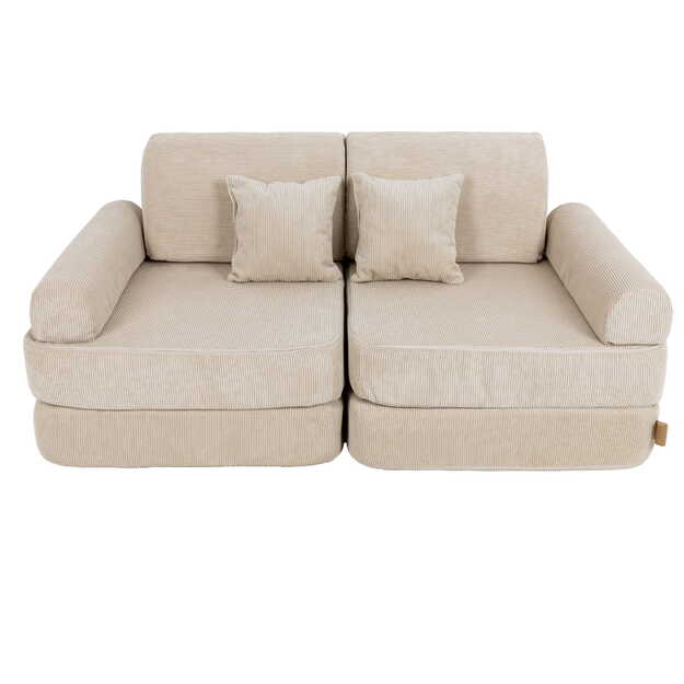 Vaikiška Modulinė Sofa Pocket plus slimcord - ekru