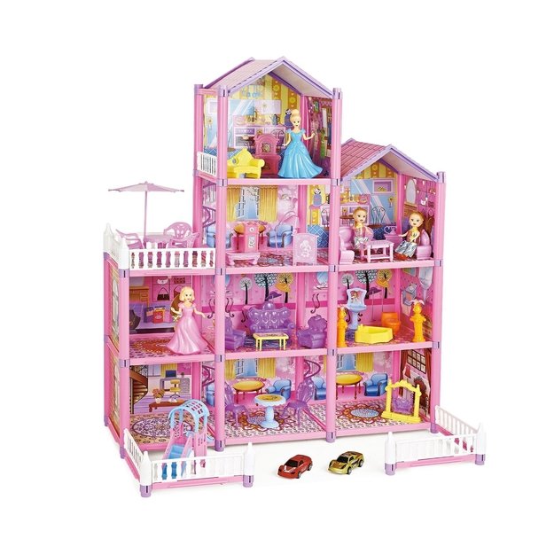 WOOPIE Mega vila – lėlių namas LOVELY HOUSE, 194 dalys