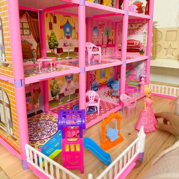 WOOPIE Mega vila – lėlių namas LOVELY HOUSE, 194 dalys 2