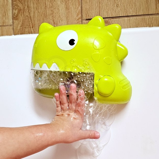 WOOPIE Vandens žaislas „Dinozauras – burbulų gamintojas“, žalias 1