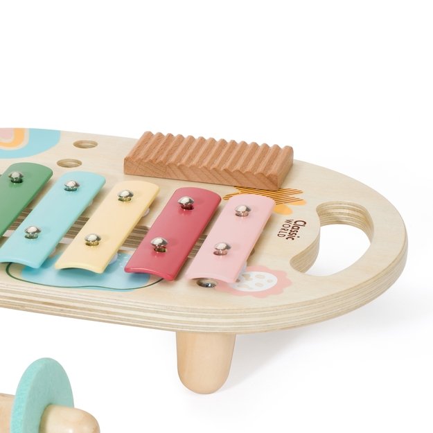 Medinių muzikos instrumentų rinkinys vaikams – 5 vnt.