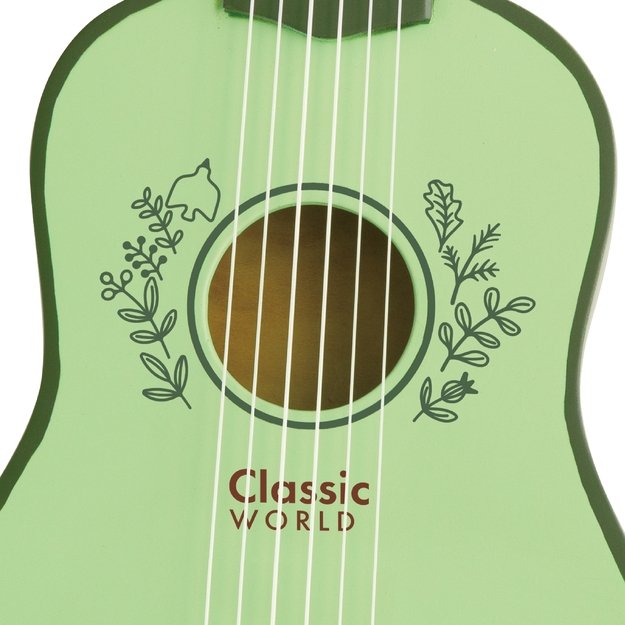 CLASSIC WORLD Medinė Vintage Gitara