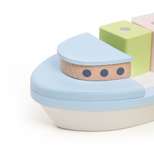 Medinis krovininis laivas su magnetiniais blokais, 13 el. 5