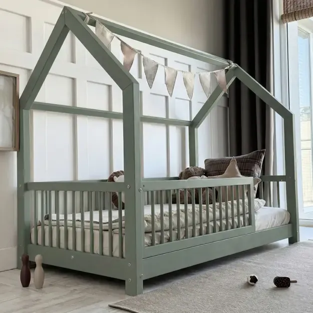 Vaikiška namelio lova „FLORI “ (individualūs išmatavimai) 9