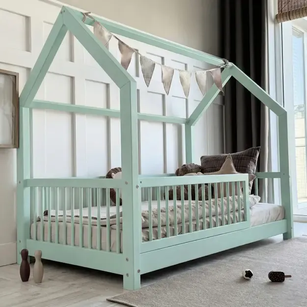 Vaikiška namelio lova „FLORI “ (individualūs išmatavimai) 5