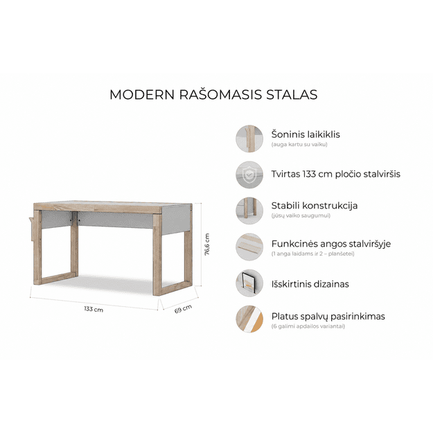 Modern rašomasis stalas vaikams