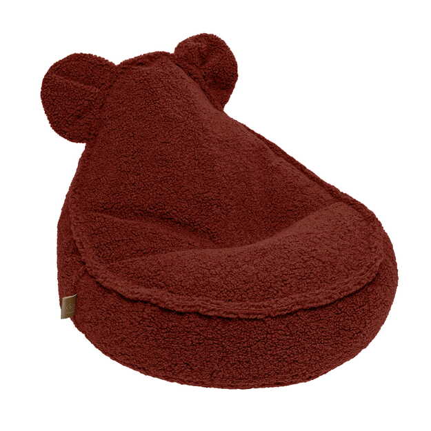 Vaikiškas sėdmaišis Teddy, ryškiai rudas 67x58x50cm