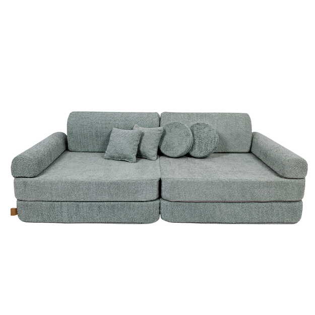 Vaikiška Modulinė Sofa Boucle - mėtinė