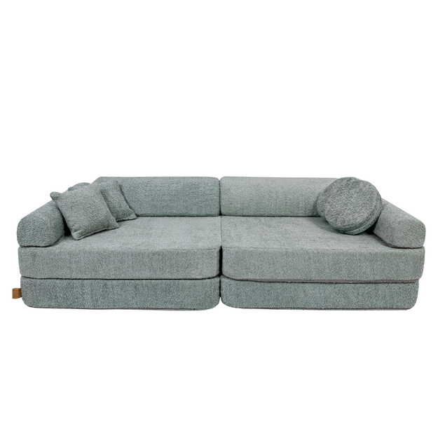 Vaikiška Modulinė Sofa Boucle - mėtinė