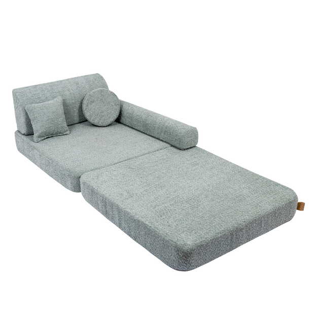 Vaikiška Modulinė Sofa Boucle - mėtinė