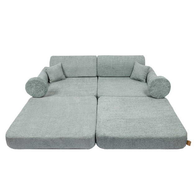 Vaikiška Modulinė Sofa Boucle - mėtinė