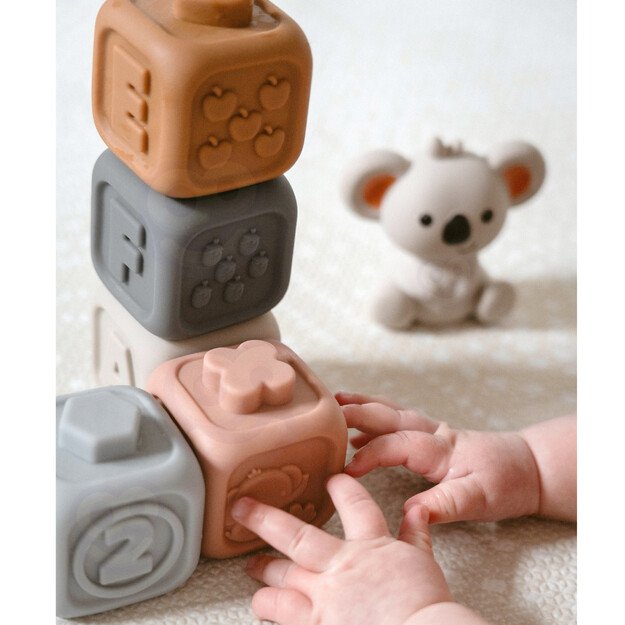 Edukacinė sensorinė piramidė su skaičiais – 2in1 4