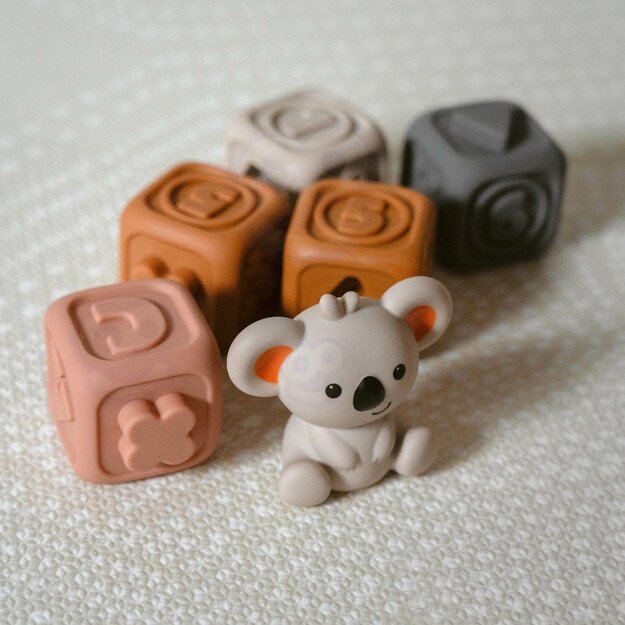 Edukacinė sensorinė piramidė su skaičiais – 2in1 2