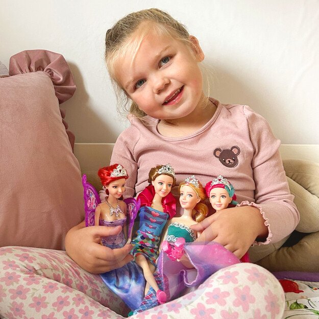 WOOPIE – 4 magiškų princesių rinkinys: 4 viename lėlių dėžutė su priedais 1