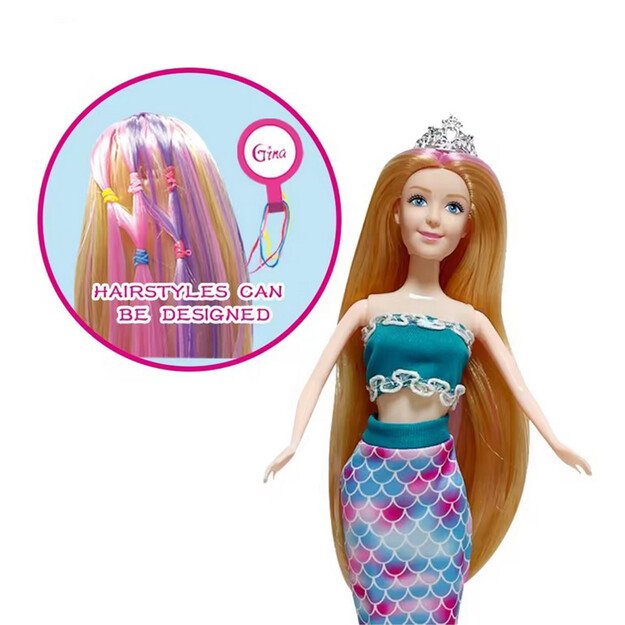 WOOPIE – 4 magiškų princesių rinkinys: 4 viename lėlių dėžutė su priedais 15