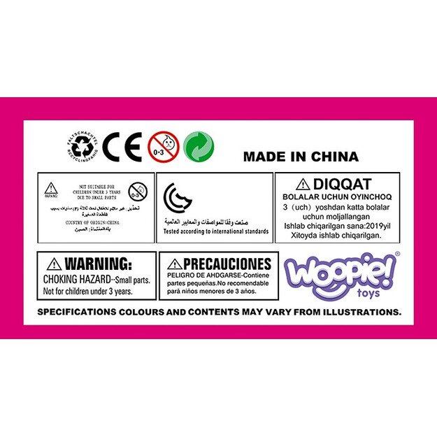 WOOPIE – 4 magiškų princesių rinkinys: 4 viename lėlių dėžutė su priedais 17