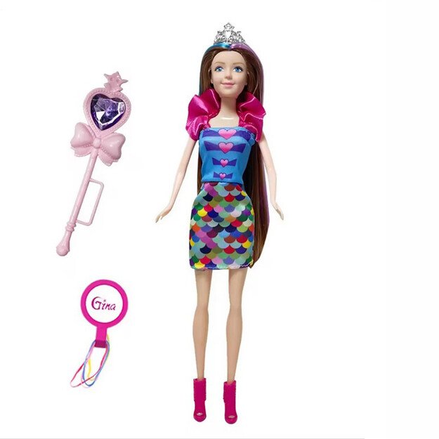 WOOPIE – 4 magiškų princesių rinkinys: 4 viename lėlių dėžutė su priedais 11