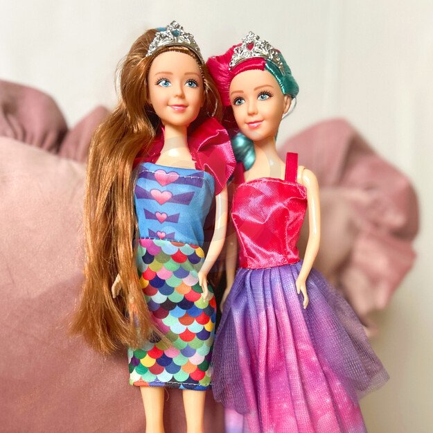 WOOPIE – 4 magiškų princesių rinkinys: 4 viename lėlių dėžutė su priedais 5