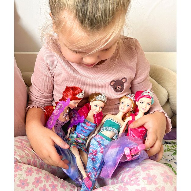 WOOPIE – 4 magiškų princesių rinkinys: 4 viename lėlių dėžutė su priedais 6