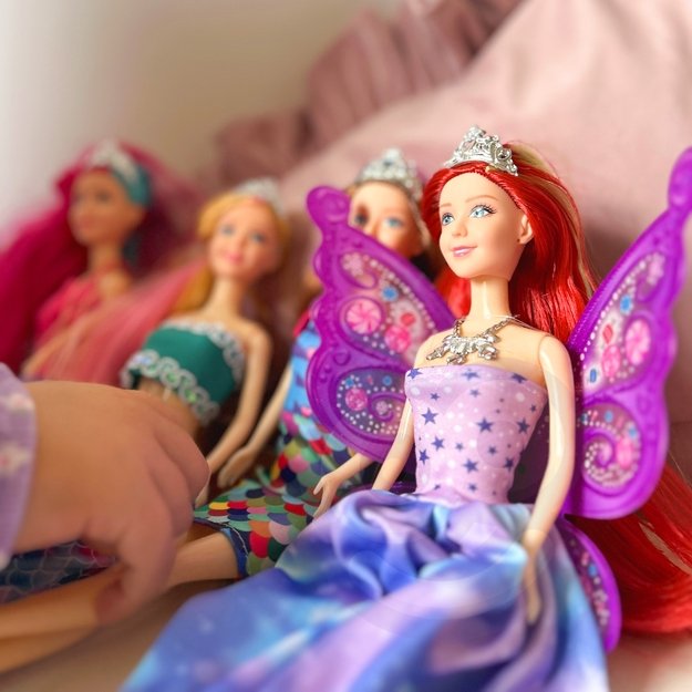 WOOPIE – 4 magiškų princesių rinkinys: 4 viename lėlių dėžutė su priedais 2