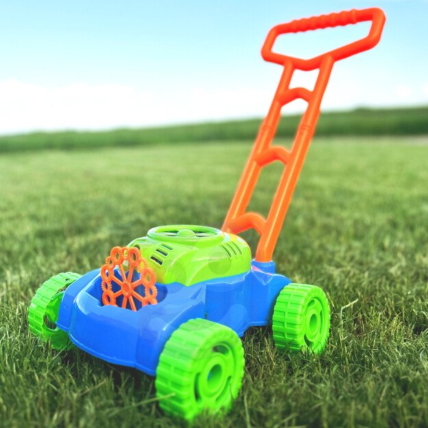 Vaikiška muilo burbulų žoliapjovė su garsais 3