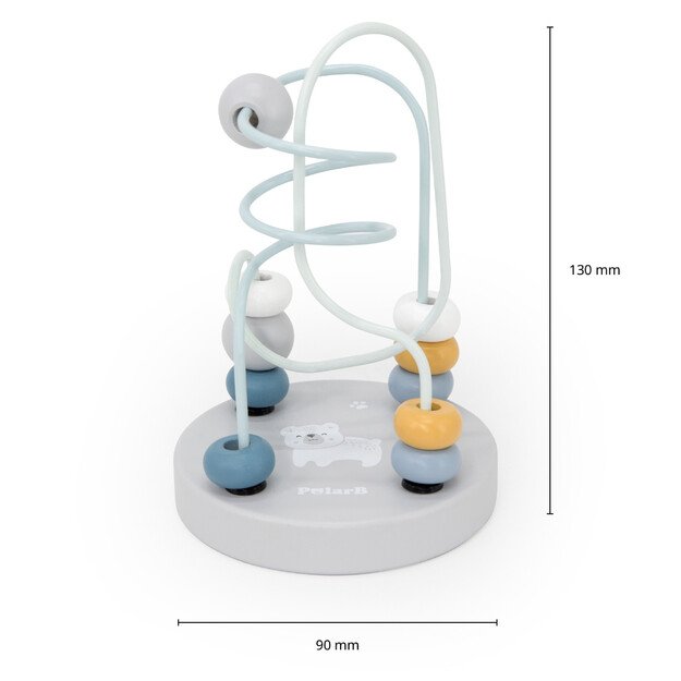 VIGA PolarB medinis labirintas – motorikos lavinimo kilpa, 1 vnt. 12