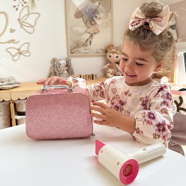 WOOPIE Kirpyklos ir kosmetikos rinkinys lagaminėlyje 2 in 1, 43 vnt. 3