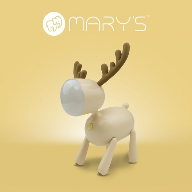 Mary’s LED naktinė lempa „Elnias“ – smėlio spalva 1