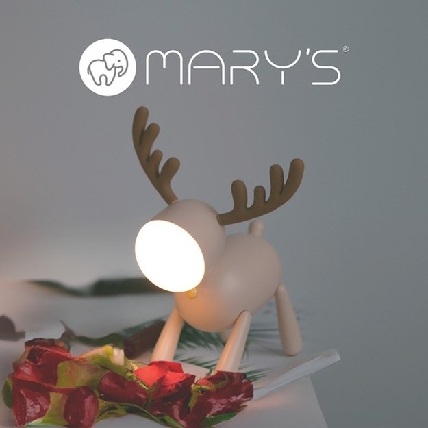 Mary’s LED naktinė lempa „Elnias“ – smėlio spalva 8