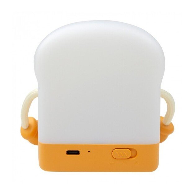 Mary’s LED naktinė lempa „Skrudintuvas“, oranžinė–balta 3