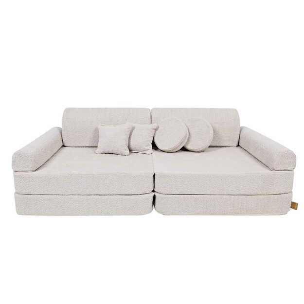 Vaikiška Modulinė Sofa Boucle - šampaninė ekru