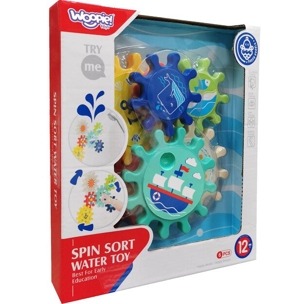 WOOPIE BABY Vonios žaislas „Krumpliaračiai“ (vandens žaislas) 4