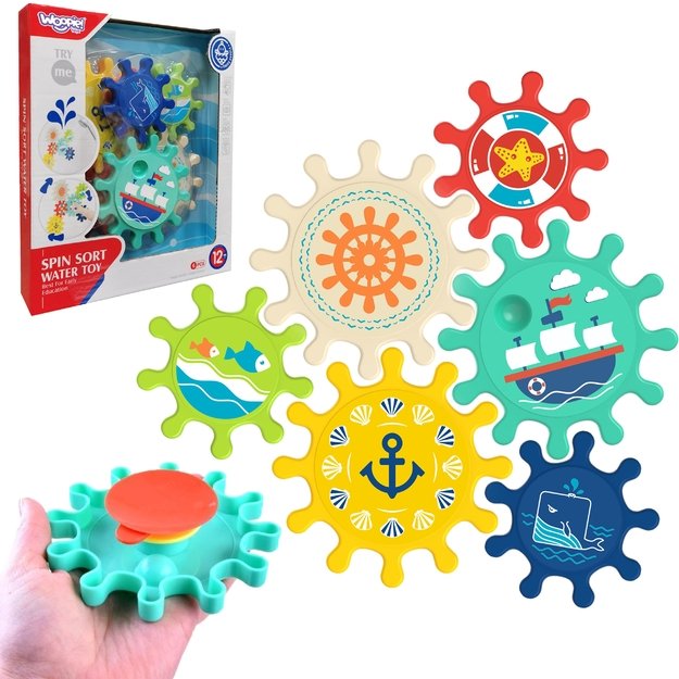 WOOPIE BABY Vonios žaislas „Krumpliaračiai“ (vandens žaislas) 3